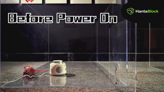 HantaBlock Pro — 360° Ultrasonic Rodent Repeller Anti-Hantavirus